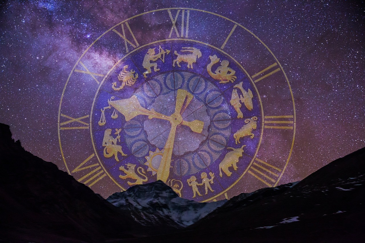 Astrology wheel